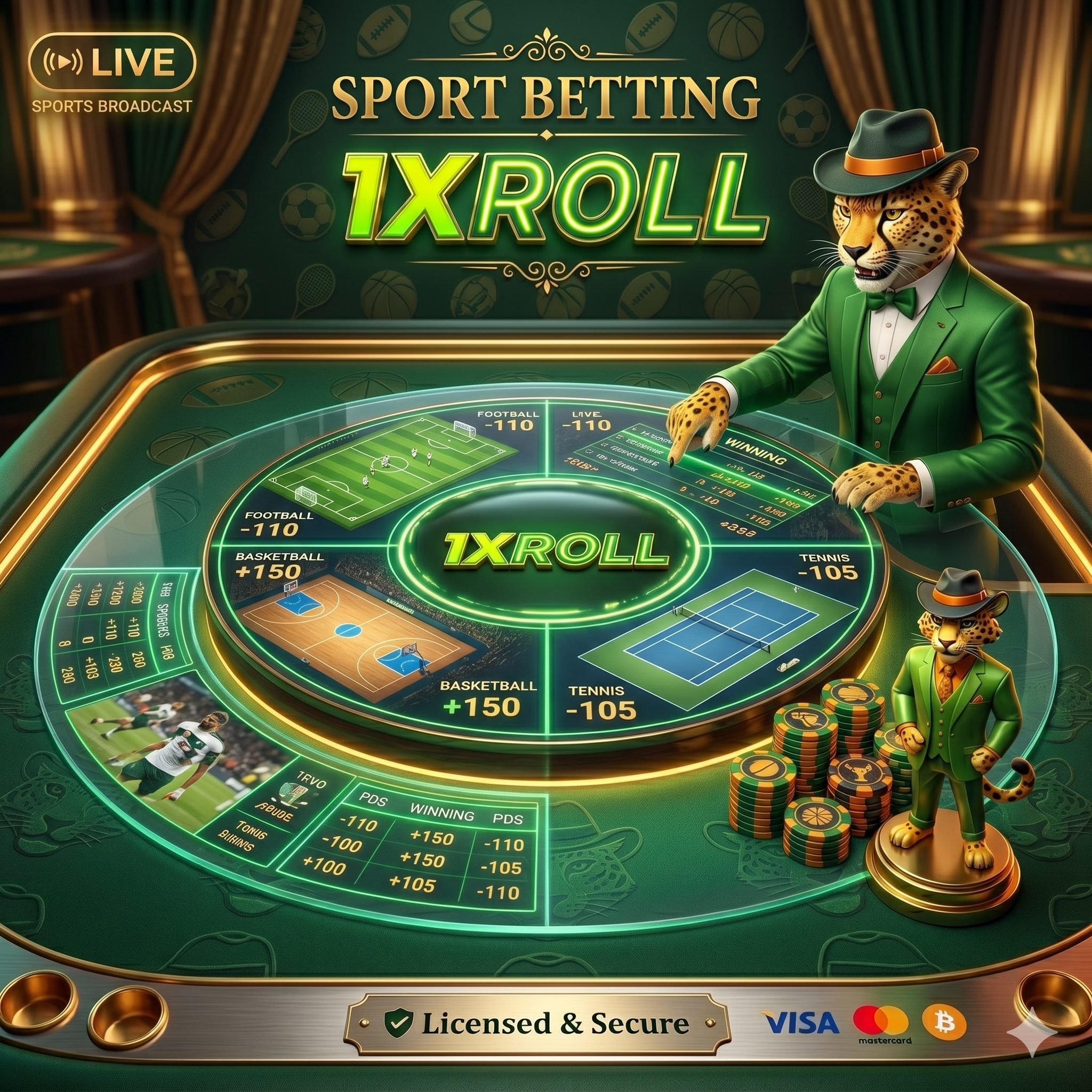 Sportsbook, E-Sports & Cultural Staples