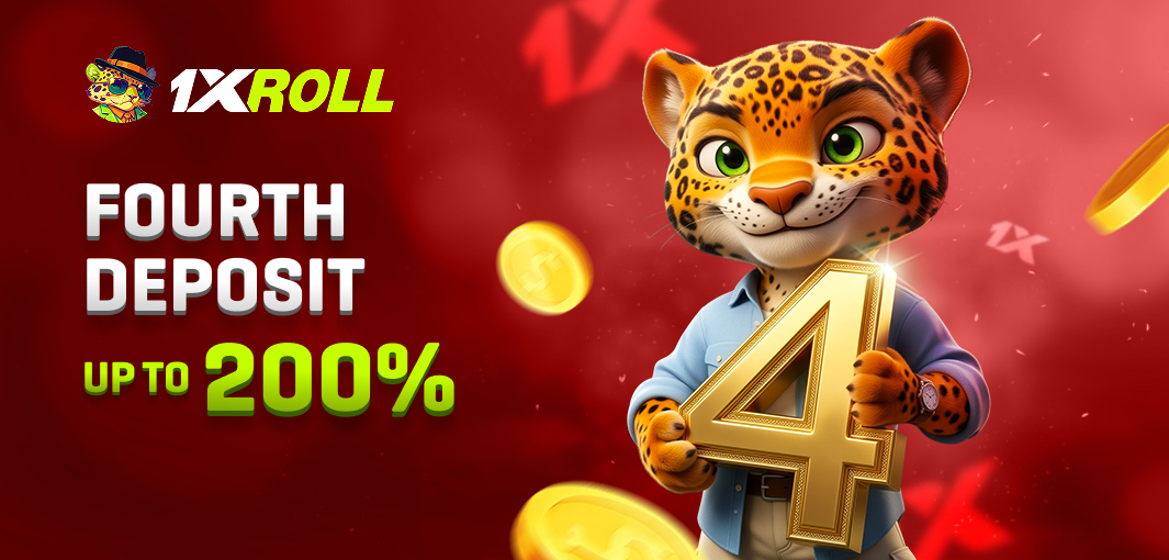 Home 1Xroll Casino 第四次存款优惠图片,包含 1Xroll Login、1Xroll Register 和 1Xroll Download 入口